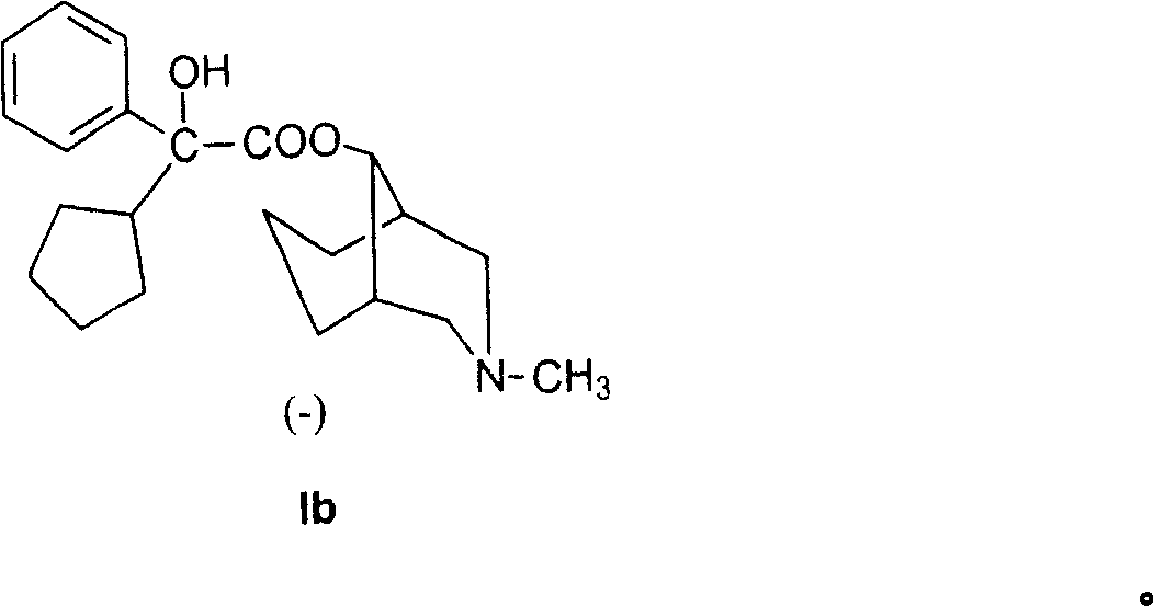 Optical isomer of phencynonate and its use in preparing medicine