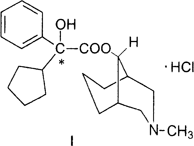 Optical isomer of phencynonate and its use in preparing medicine