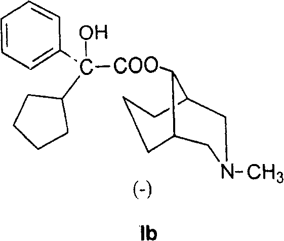 Optical isomer of phencynonate and its use in preparing medicine