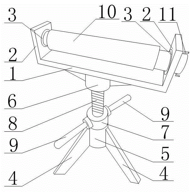 Process for fast cutting round steel axially