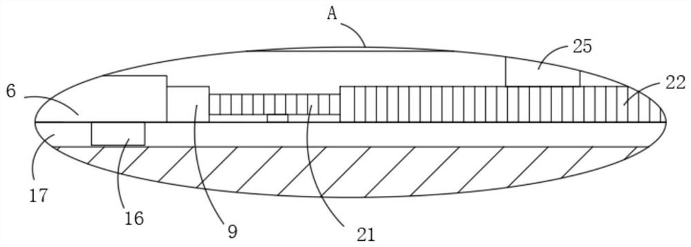 Nondestructive metal plate bending machining device