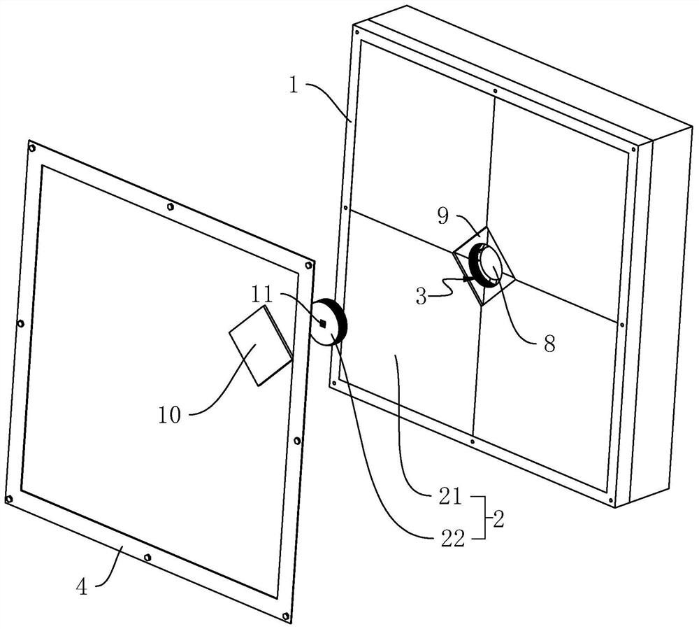 A kind of wall panel installation structure and construction method