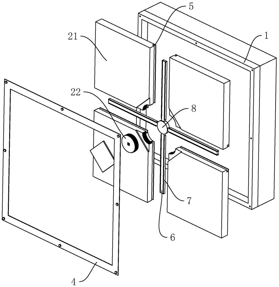 A kind of wall panel installation structure and construction method