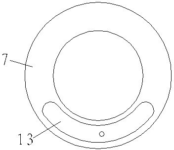 Packaging film cutting device