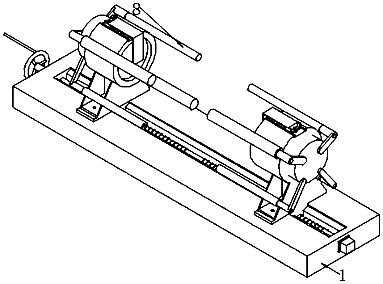 Positioning mechanism for disassembling and assembling gear shaft for gear pump