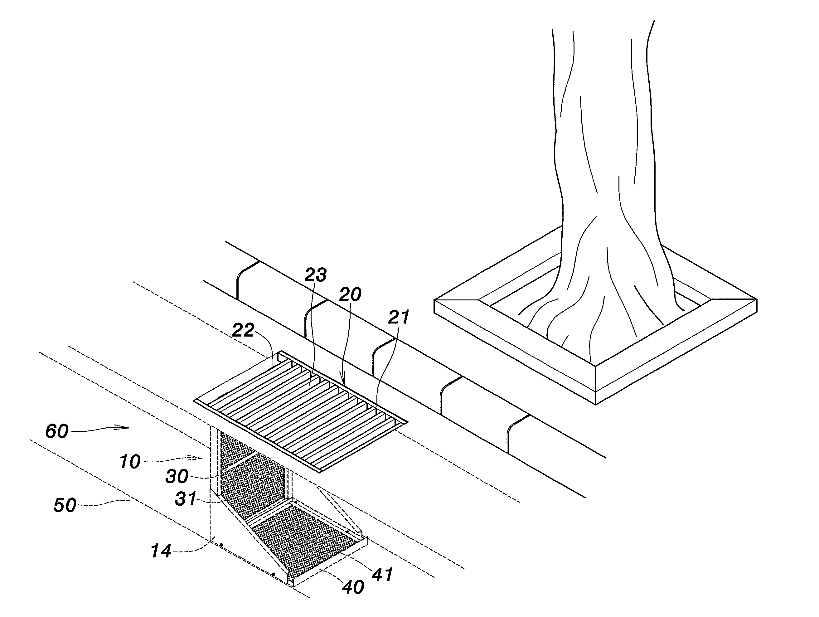 Drain garbage collector