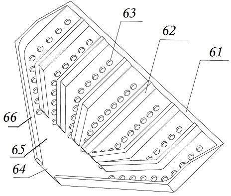 An improved receiving device for fresh duck egg washing machine