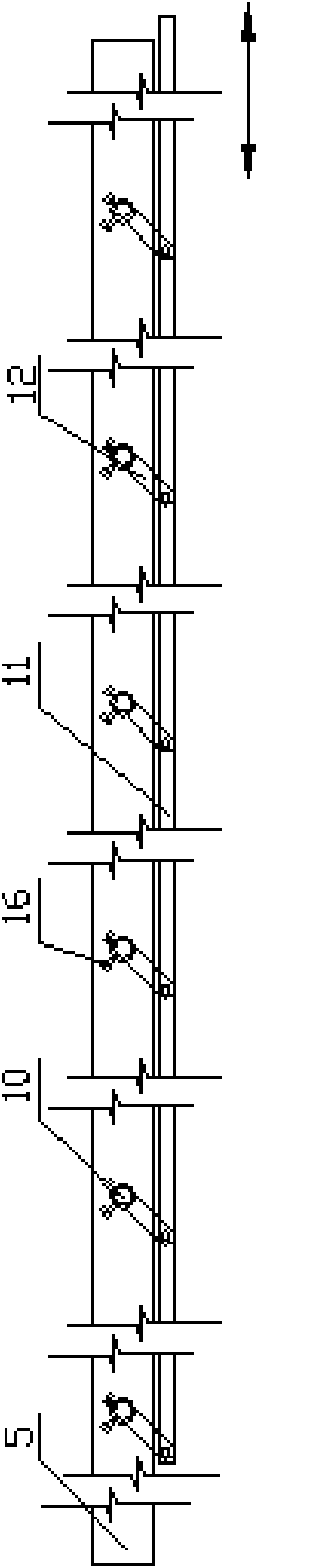 Energy-saving air power source system of wood drying device