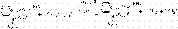 Environment-friendly production method for permanent violet RL