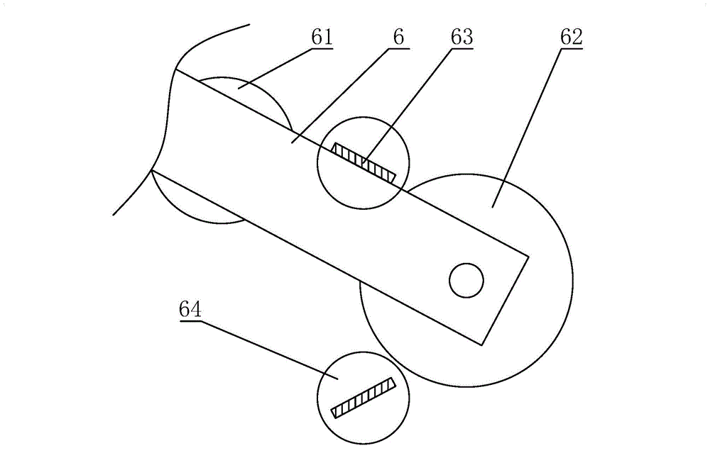 High workpiece and short workpiece separating tool