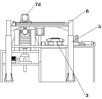 Automatic flange welding robot