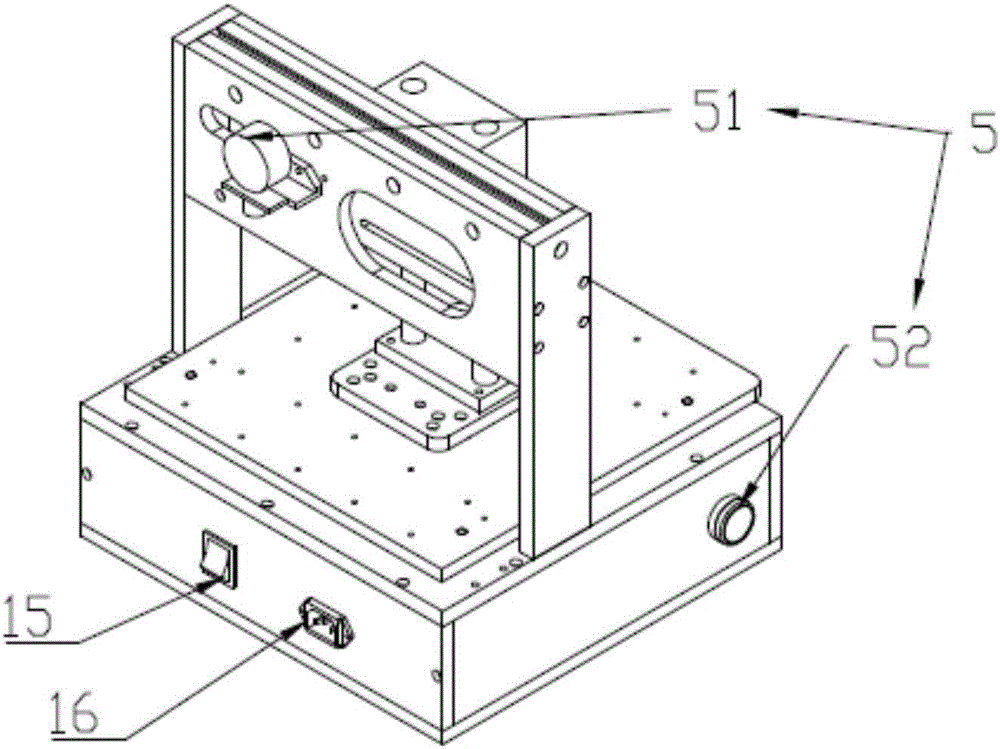 General product assembly pressing attaching device