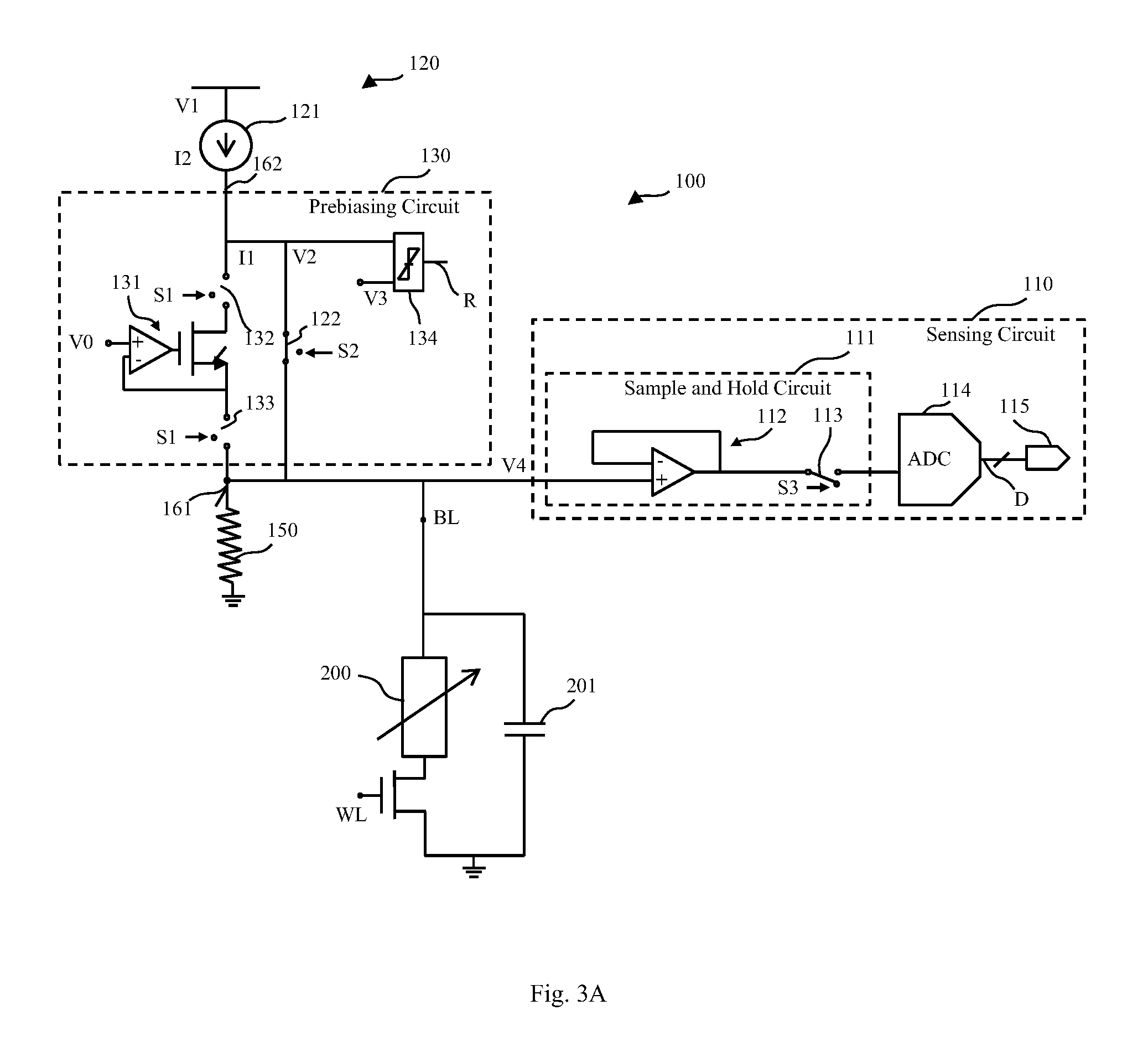 Method and apparatus for faster determination of a cell state of a resistive memory cell using a parallel resistor