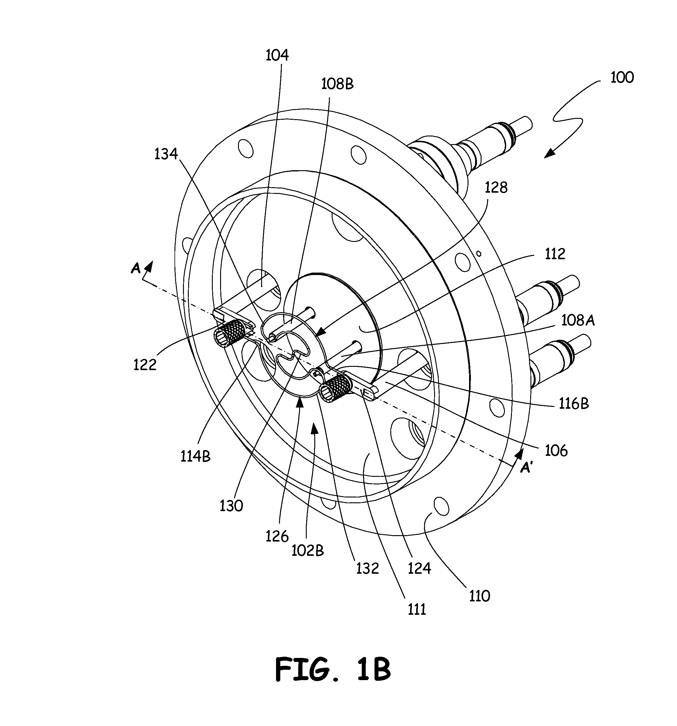 Filament holder for hot cathode pecvd source