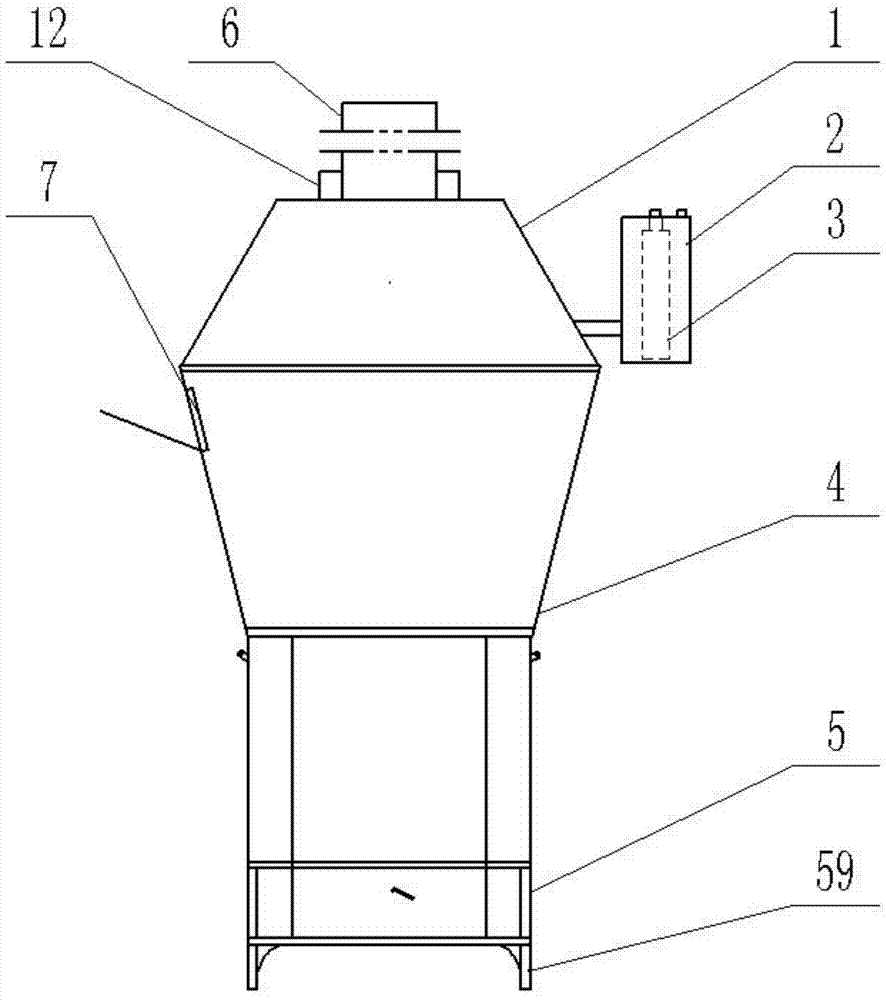 A small and medium-sized garbage incinerator