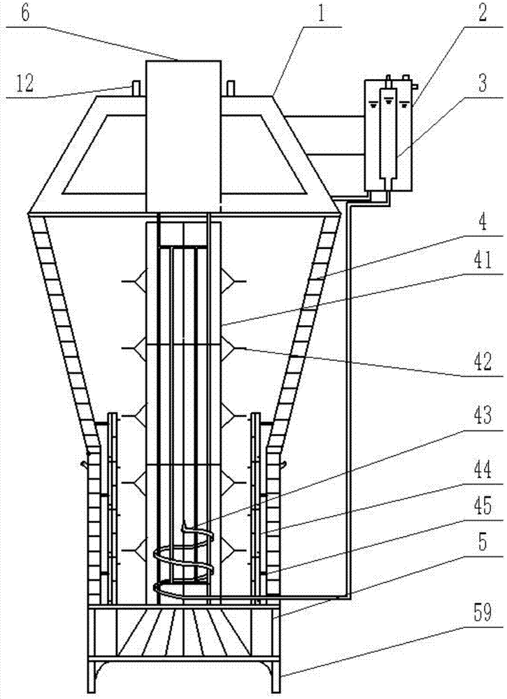 A small and medium-sized garbage incinerator