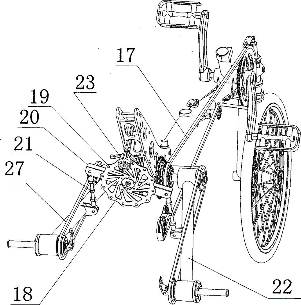 Detachable multifunctional recumbent bicycle