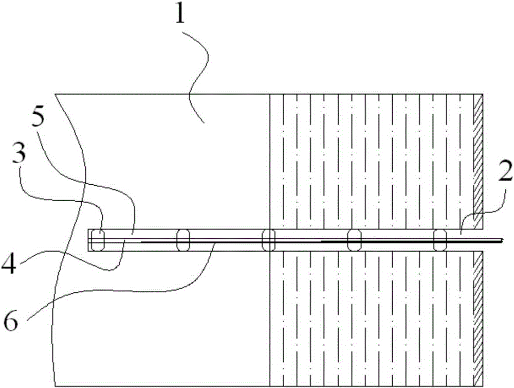 Surrounding rock crack growth dynamic monitoring method and monitoring apparatus thereof