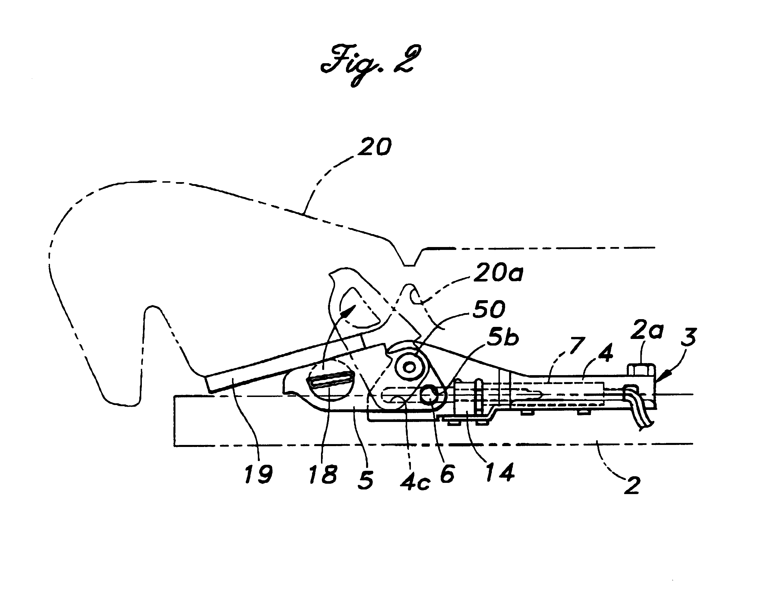 Anti-submarine vehicle seat device