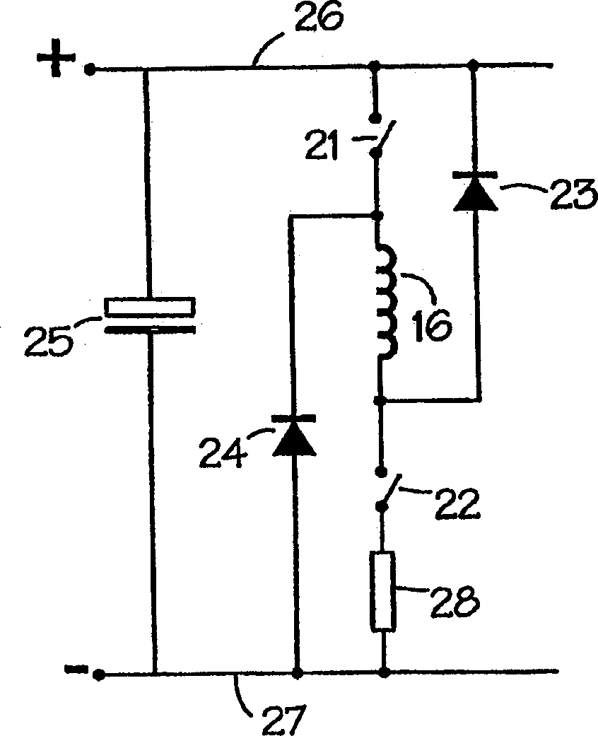 Rotor position detection of a switched reluctance drive