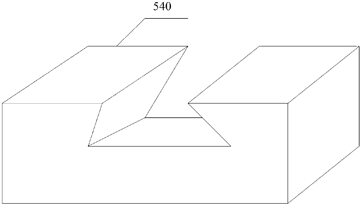 Dovetail groove translation device of infrared detector for detecting person existence or dynamic and static persons, and dovetail groove translation method