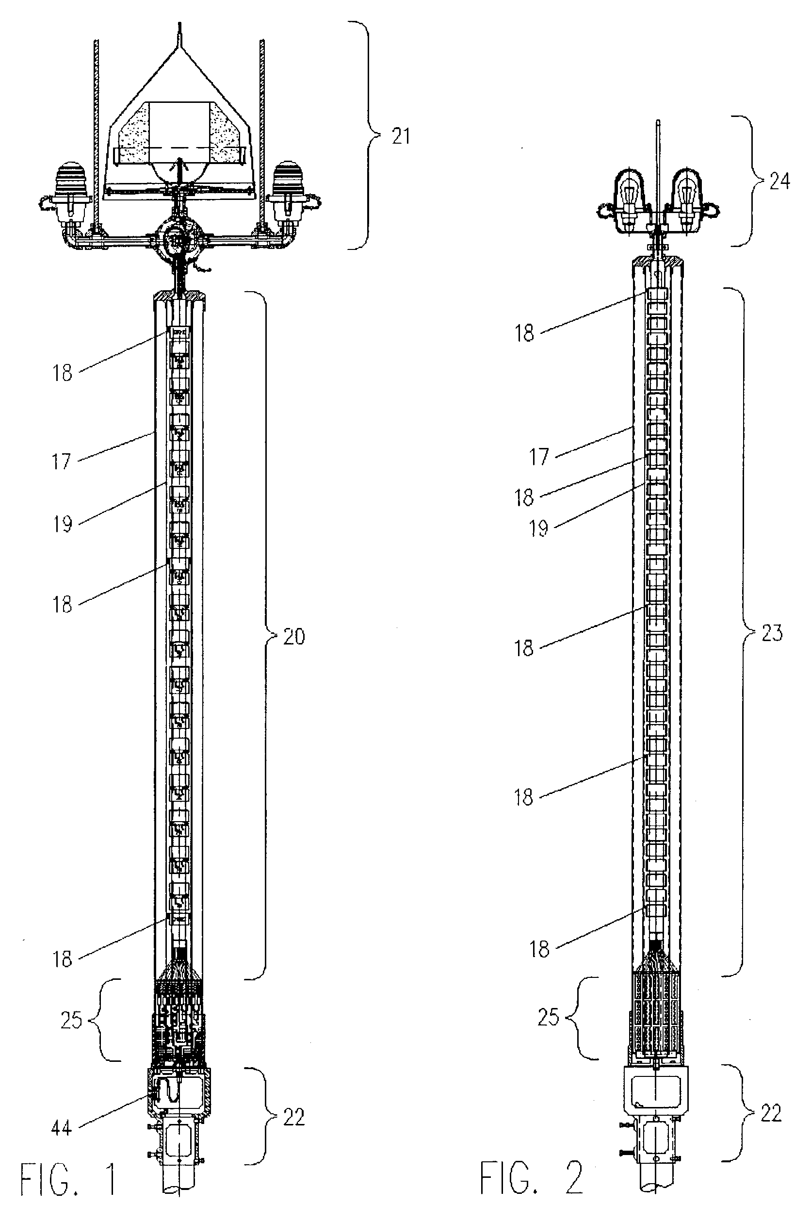 Integrated multipath limiting ground based antenna