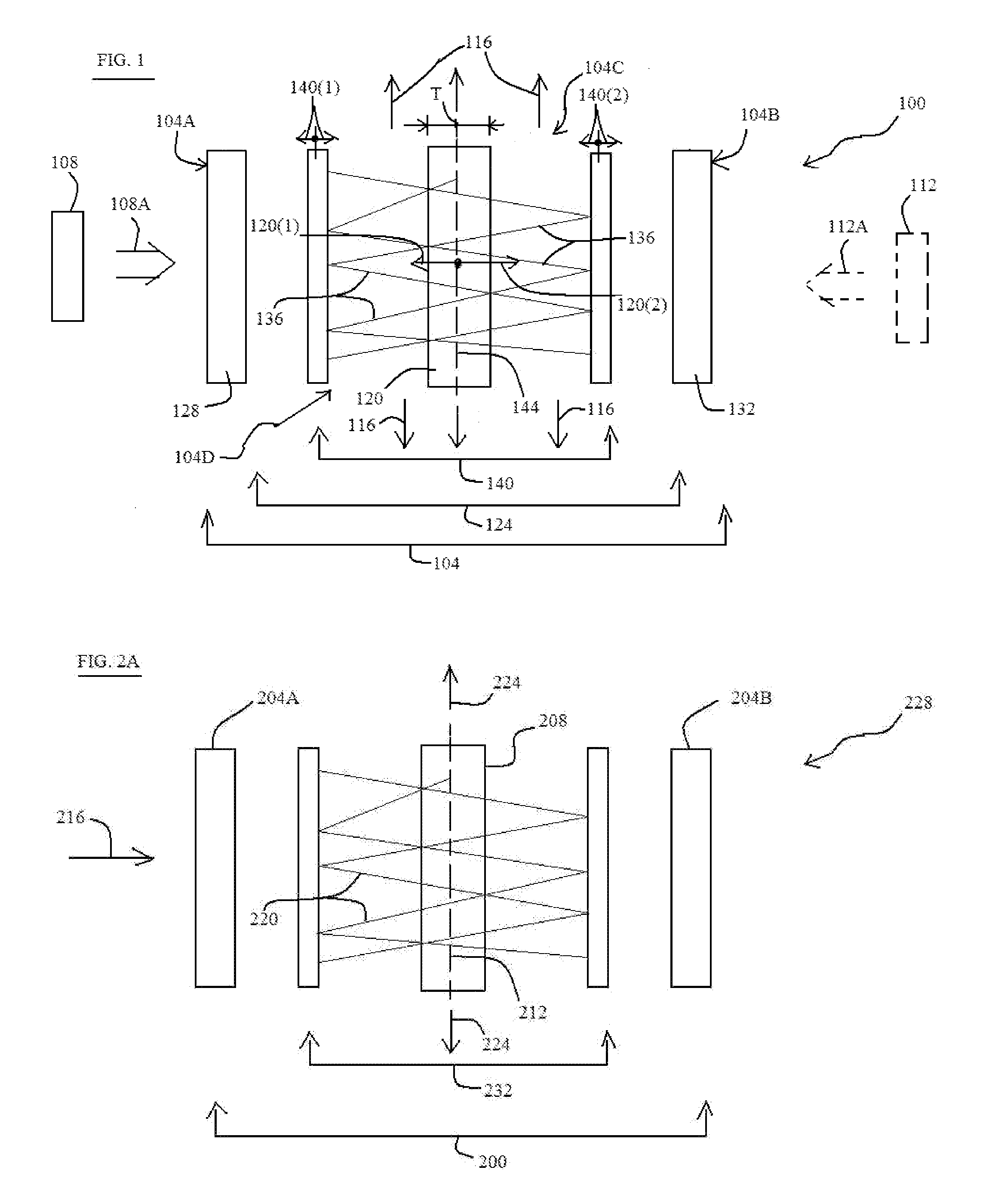 Optically Surface-Pumped Edge-Emitting Devices and Systems and Methods of Making Same