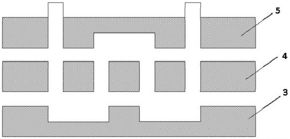 Stereo micro-fluidic chip and preparation method thereof