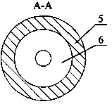 Reciprocated extruding device for preparing superfine grain magnesium alloy and processing method thereof