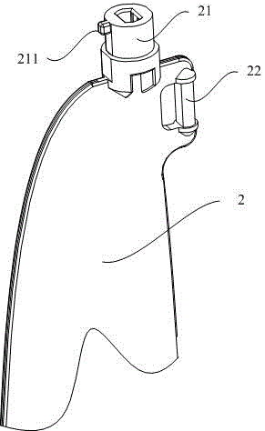 Air conditioner air outlet assembly, air conditioner and transportation method of air conditioner