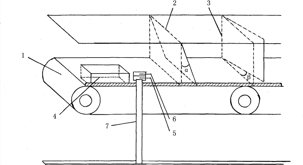 Method for automatically counting volume of wood with rectangular sectional area