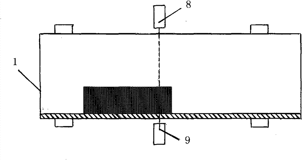 Method for automatically counting volume of wood with rectangular sectional area