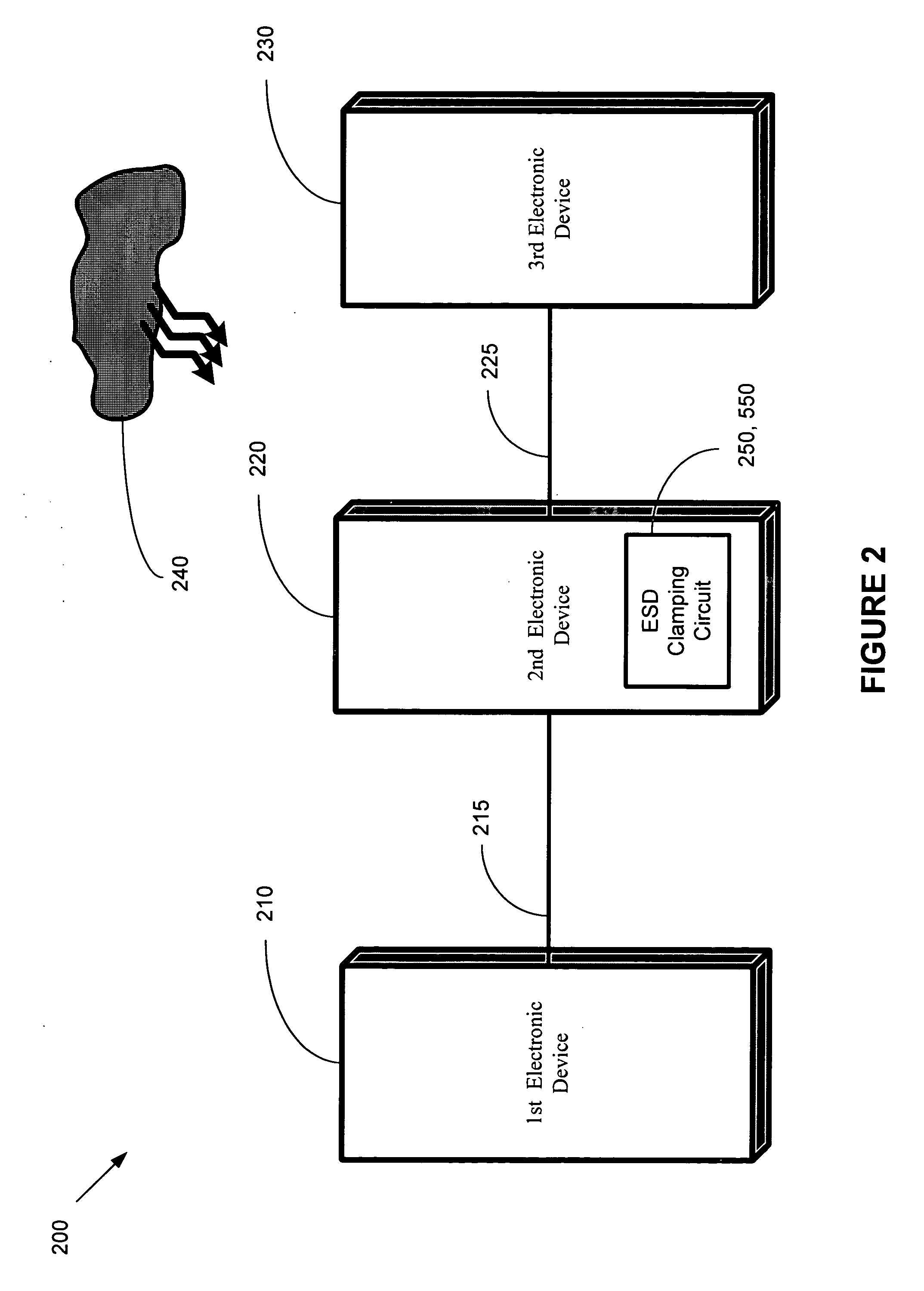 Double time-constant for electrostatic discharge clamping