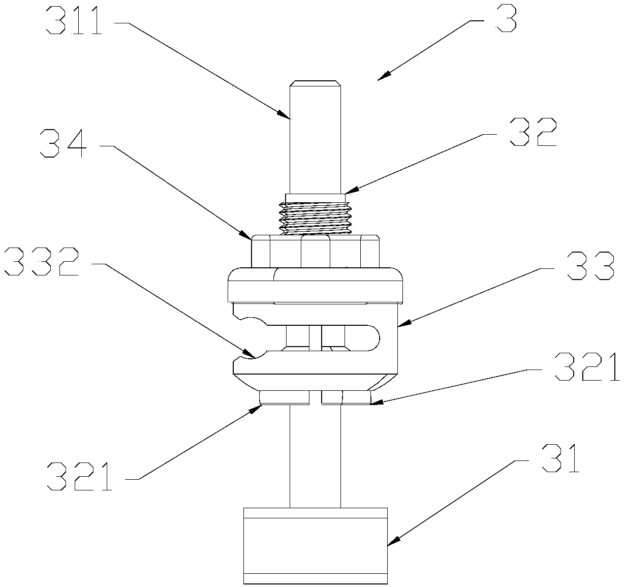 Multi-directional retraction device for spinal surgery