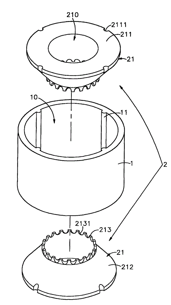 Composite self-lubricating bearing