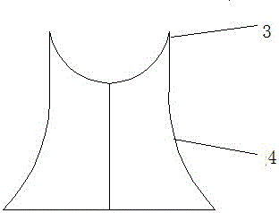 Novel tool bit for numerical-control machining tool special for non-metallic materials