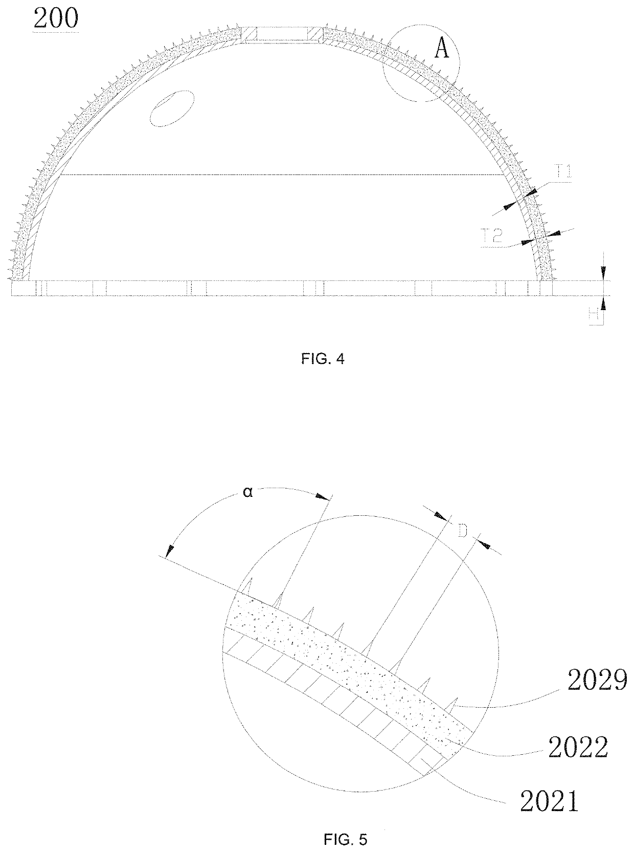 Artificial acetabular cup and manufacturing method thereof