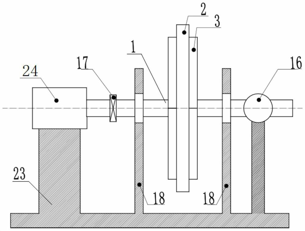 Testing machine and method for evaluating wear life of graphite sealing material