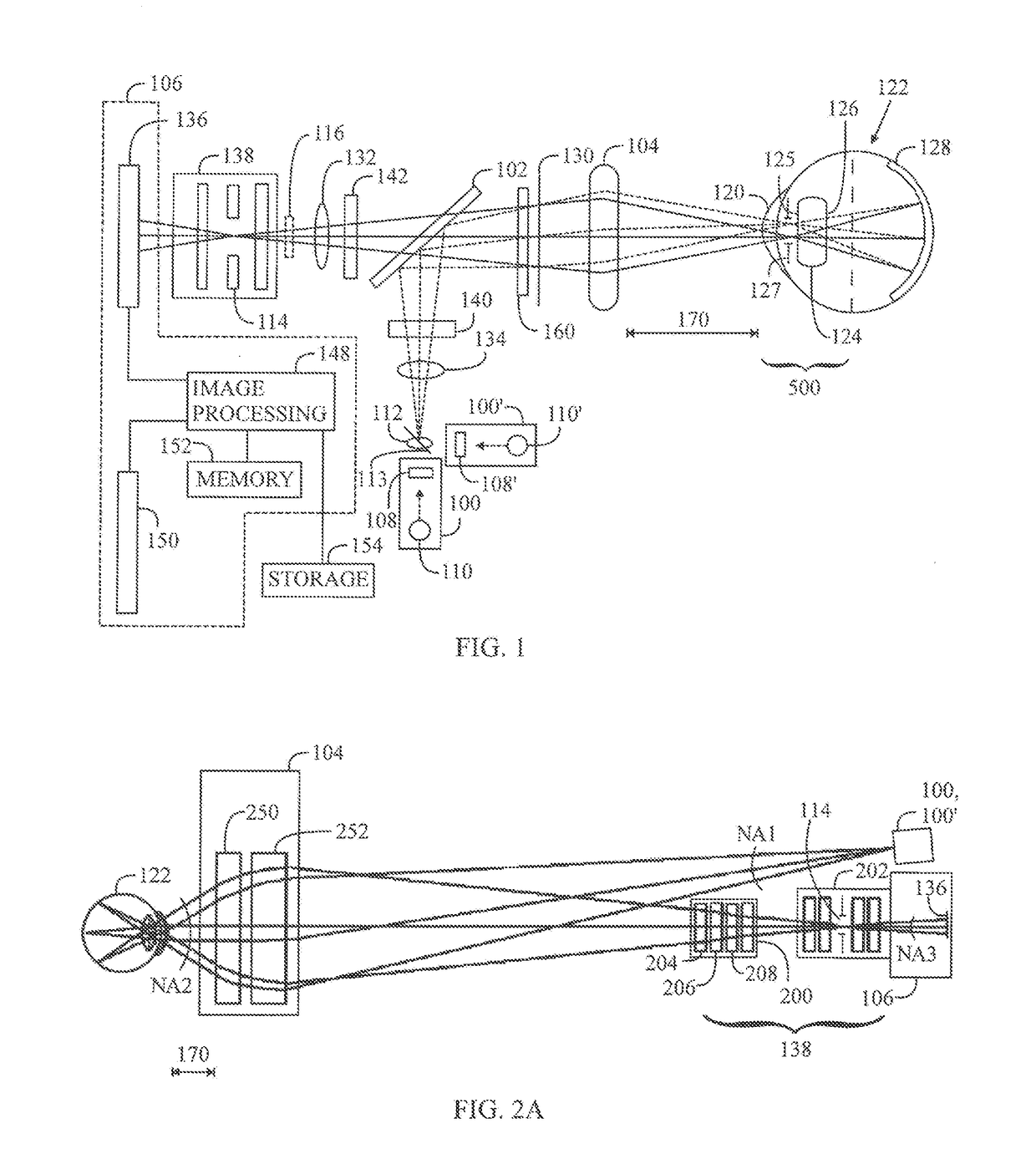 Apparatus and method for non-contact examination of eye