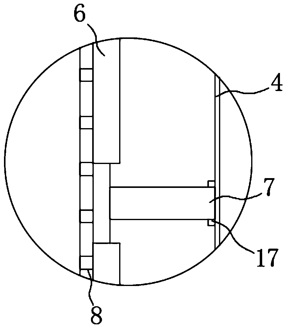 Power distribution cabinet heat dissipation device