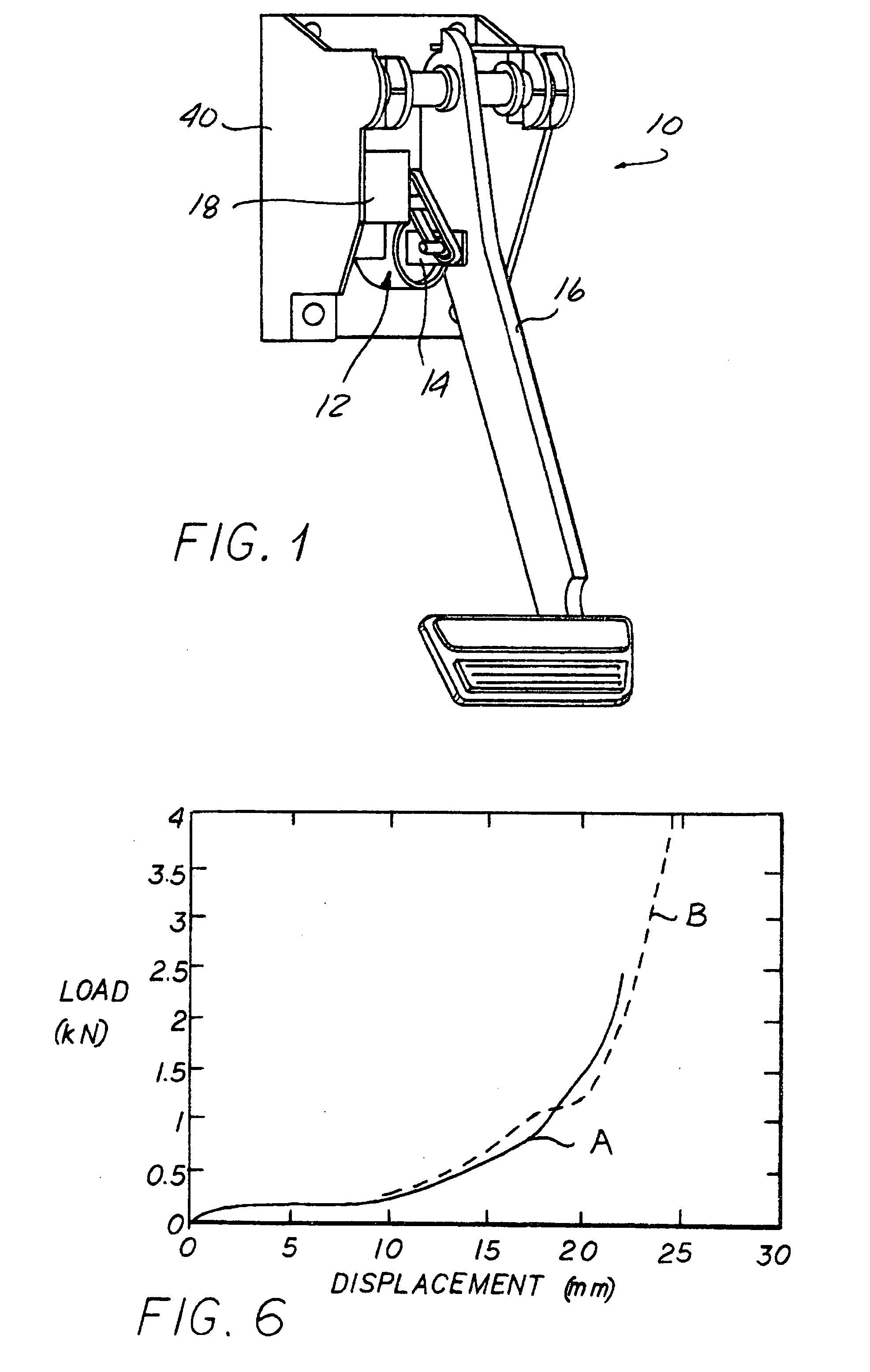 Pedal feel emulator mechanism for brake by wire pedal