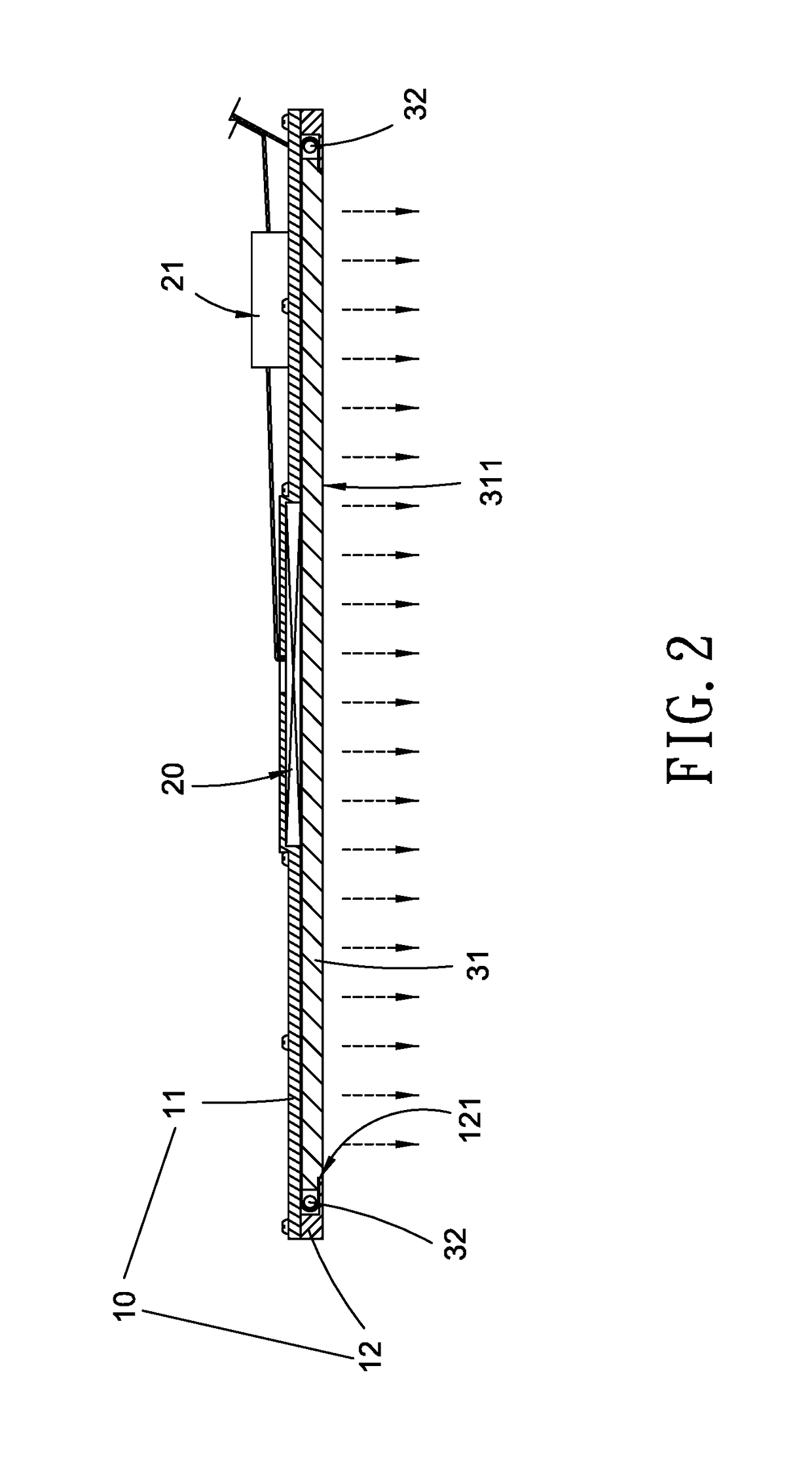 Combination of RFID antenna and illumination device