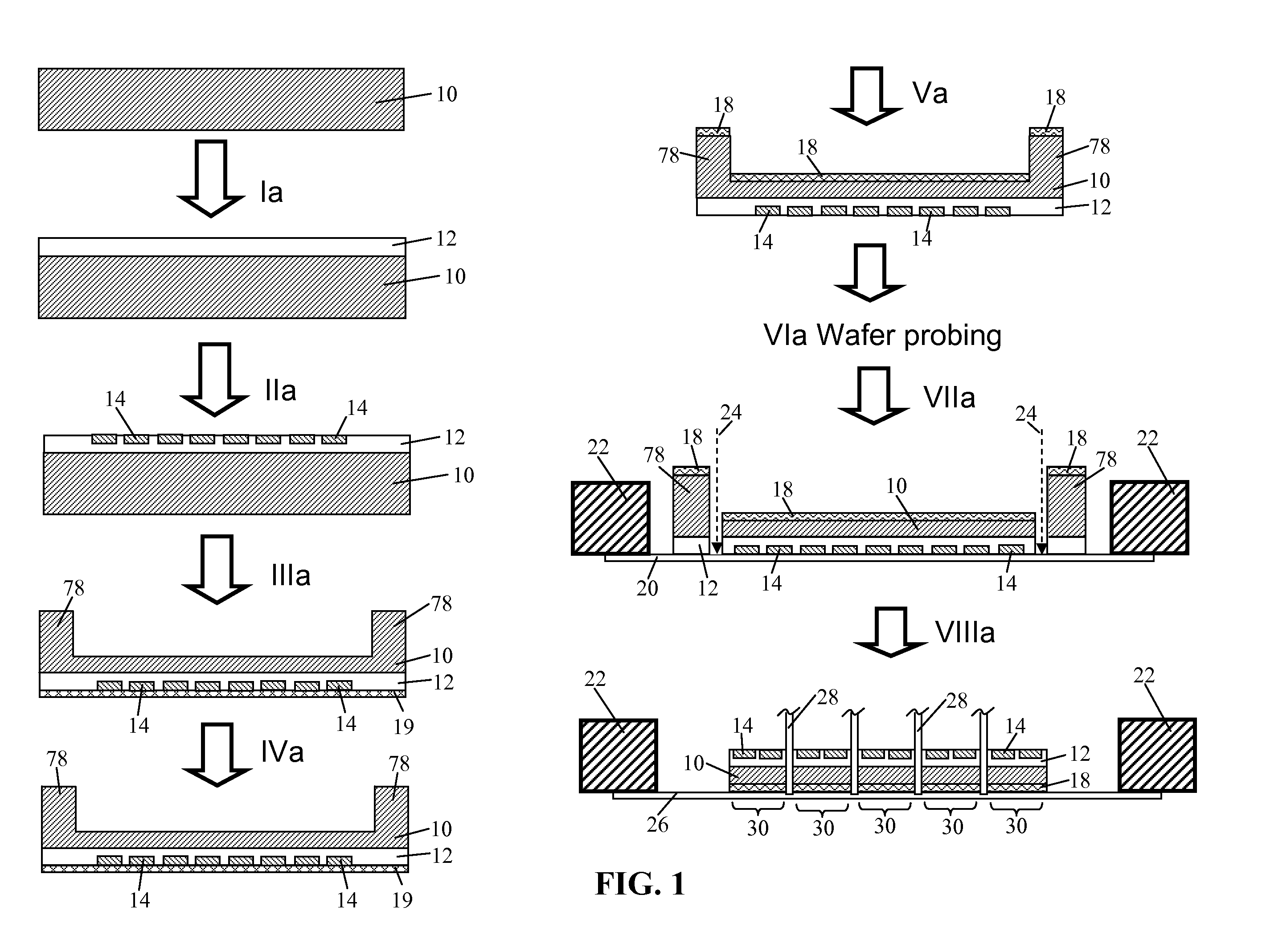 Method of forming ultra thin chips of power devices