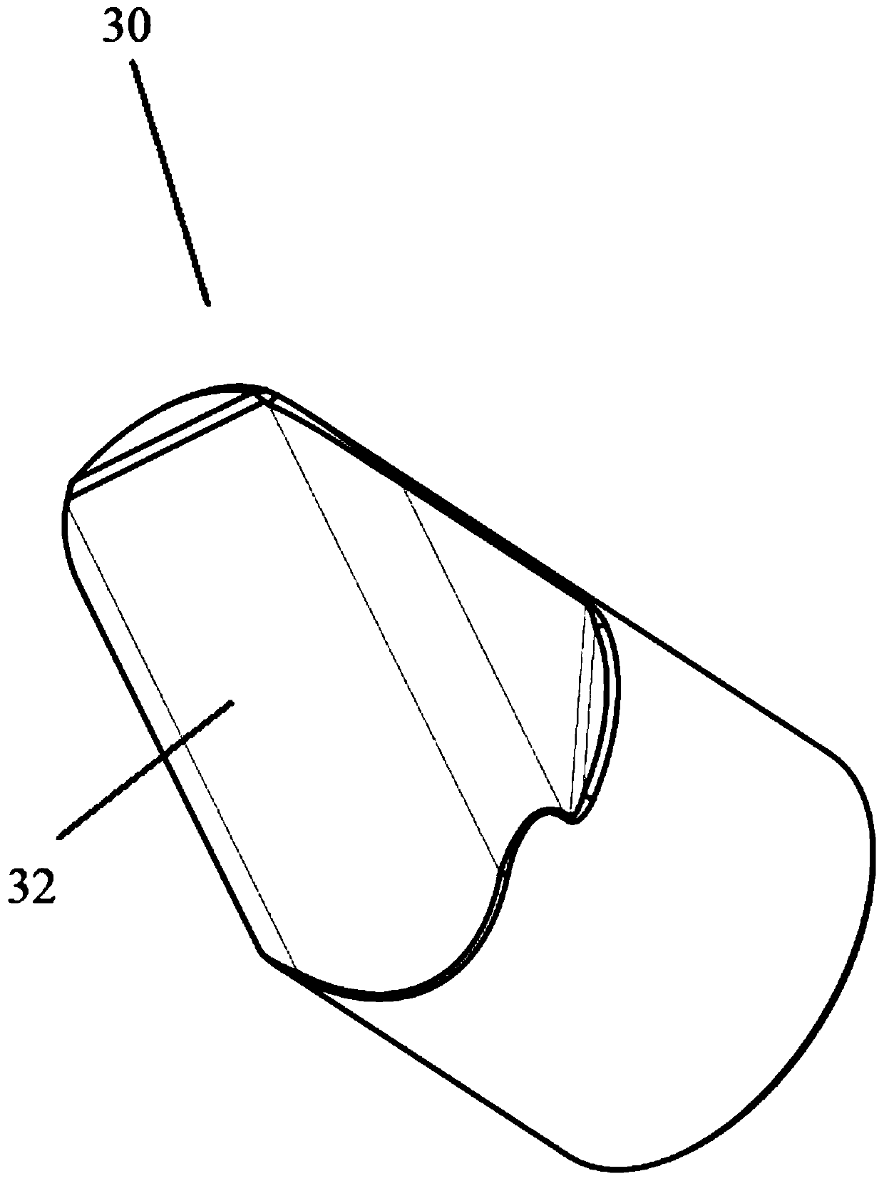 Bearing outer ring stop structure suitable for wind power gearbox