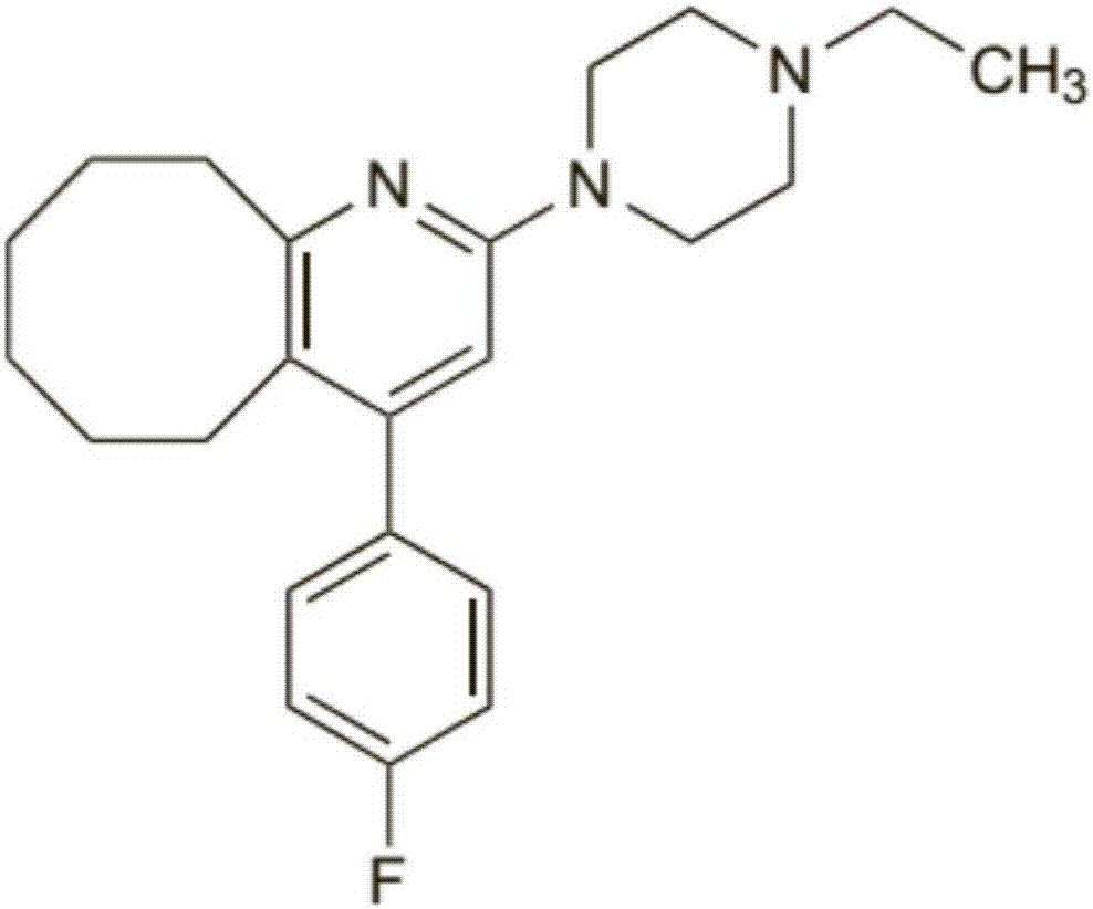 Blonanserin and preparation method thereof