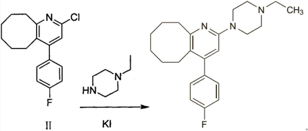 Blonanserin and preparation method thereof