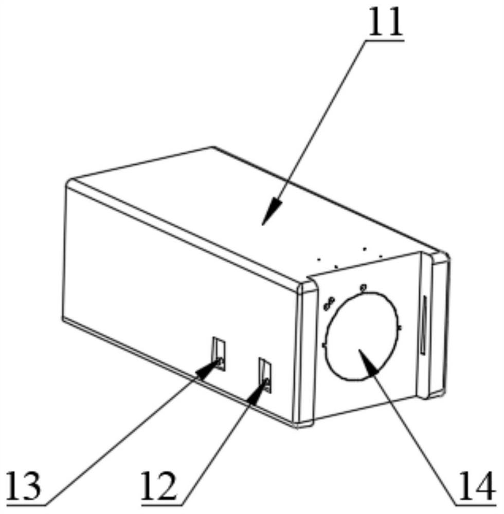 Underground coal mine video monitoring system capable of automatically charging and cleaning a mirror surface and application thereof