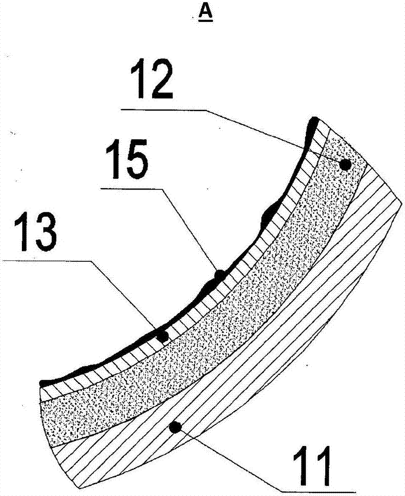 Confinement and cooling of melt from the core of a nuclear reactor