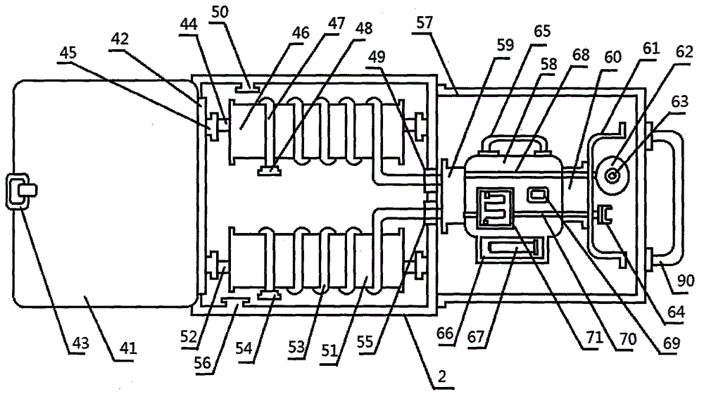 Gynecology vulvitis steaming therapy device