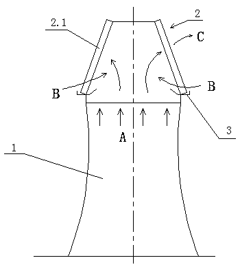 Demisting water-saving cooling tower and water-saving method thereof